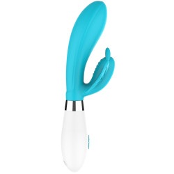 Luminous Vibro Rabbit Alexios 21cm Bleu